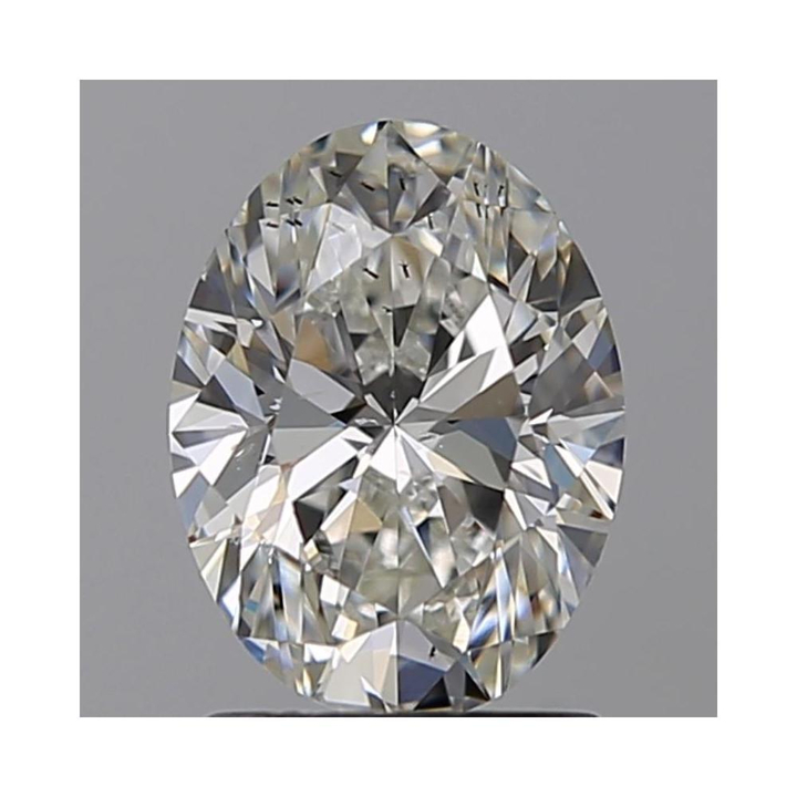 1.50 Carat Oval Loose Diamond, G, SI2, Ideal, GIA Certified