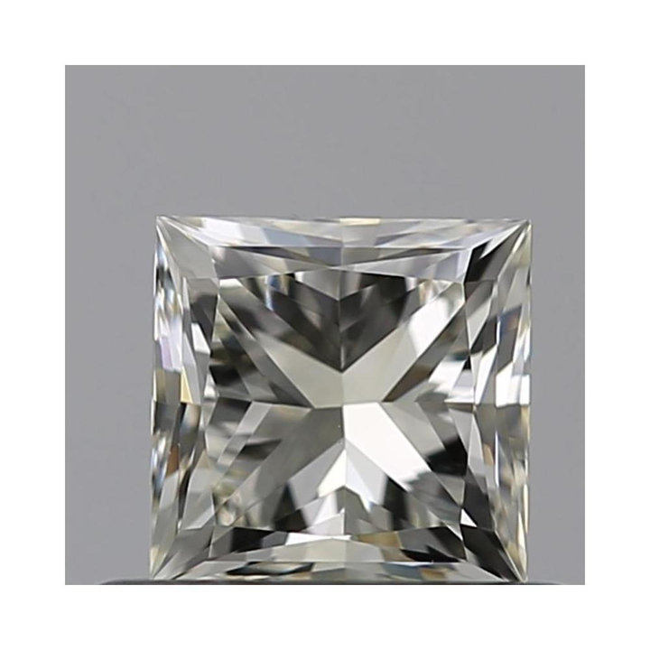 0.50 Carat Princess Loose Diamond, N, VVS2, Very Good, GIA Certified | Thumbnail