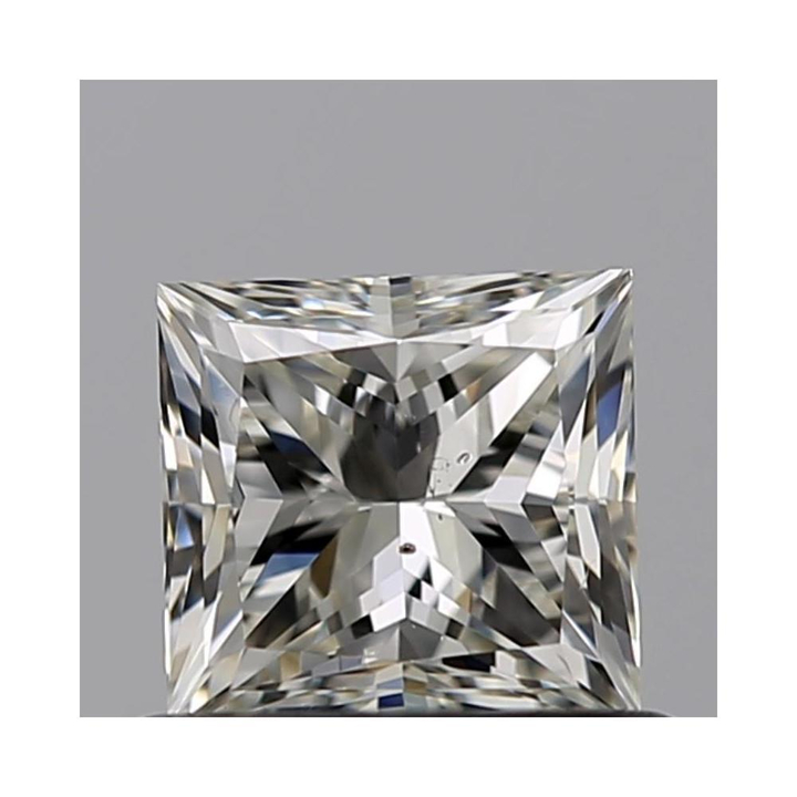 0.70 Carat Princess Loose Diamond, J, SI1, Very Good, GIA Certified | Thumbnail