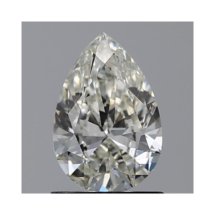 1.00 Carat Pear Loose Diamond, J, SI1, Ideal, GIA Certified | Thumbnail