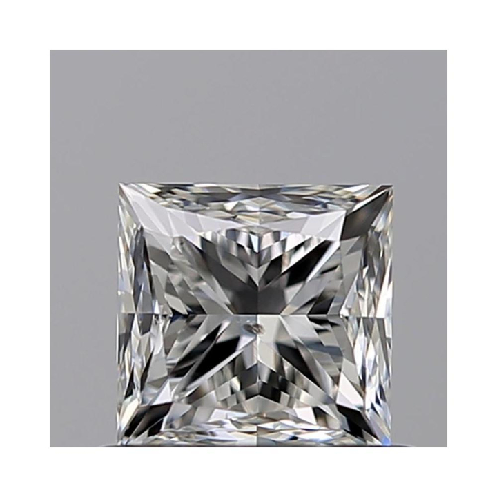 0.70 Carat Princess Loose Diamond, G, SI2, Good, GIA Certified | Thumbnail