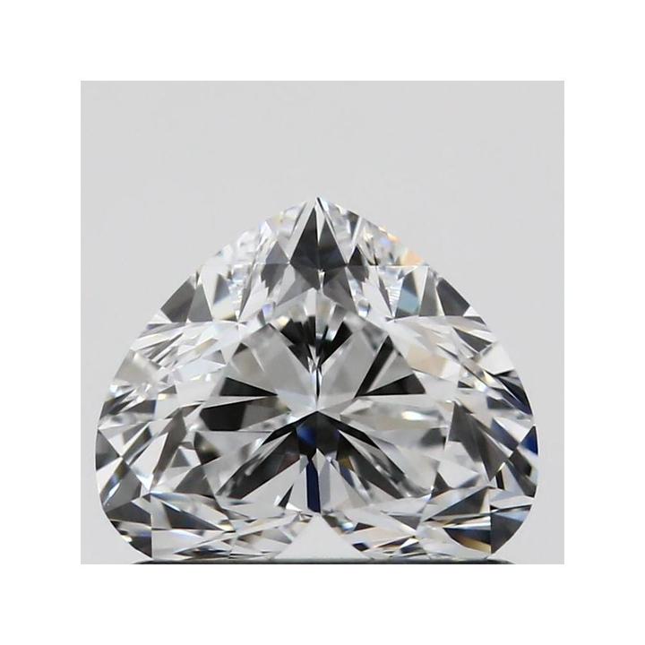 0.71 Carat Heart Loose Diamond, D, VVS1, Super Ideal, GIA Certified | Thumbnail