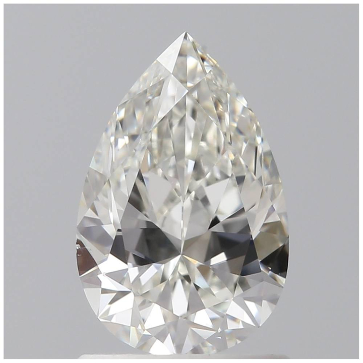 1.00 Carat Pear Loose Diamond, H, VS2, Super Ideal, GIA Certified | Thumbnail