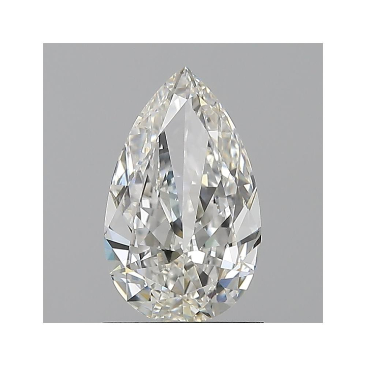 1.00 Carat Pear Loose Diamond, H, VS1, Excellent, GIA Certified