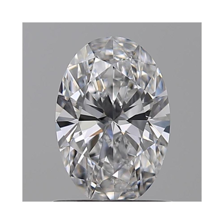 0.70 Carat Oval Loose Diamond, D, VVS1, Ideal, GIA Certified