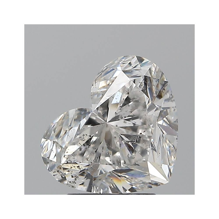 2.50 Carat Heart Loose Diamond, F, I1, Super Ideal, GIA Certified