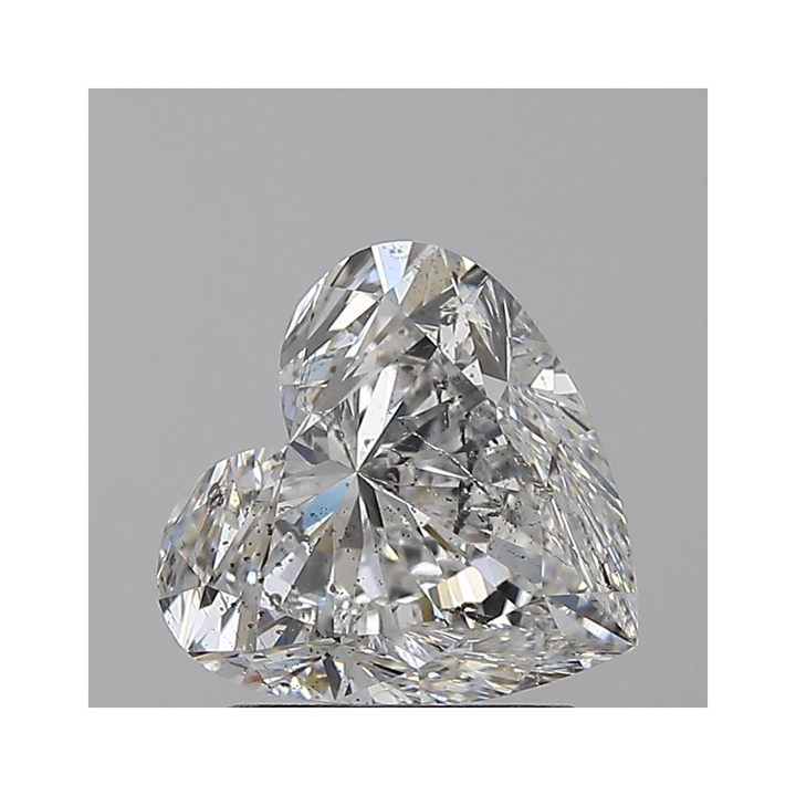 2.01 Carat Heart Loose Diamond, F, SI2, Super Ideal, GIA Certified | Thumbnail