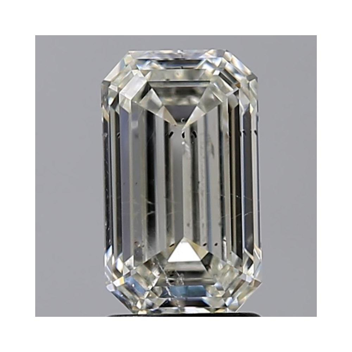 2.02 Carat Emerald Loose Diamond, K, SI2, Super Ideal, GIA Certified | Thumbnail