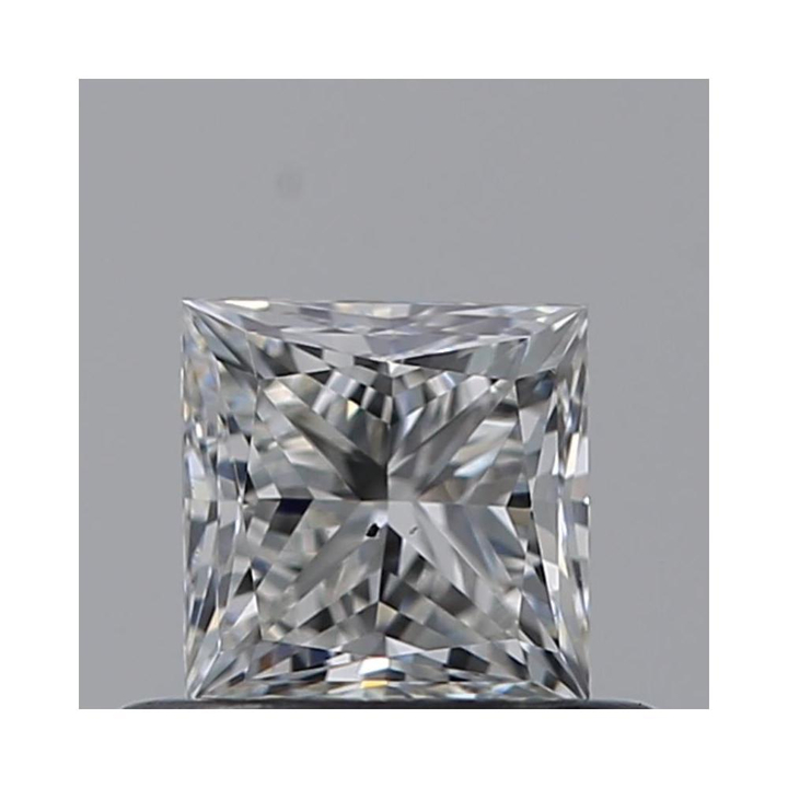 0.50 Carat Princess Loose Diamond, H, VS2, Excellent, GIA Certified