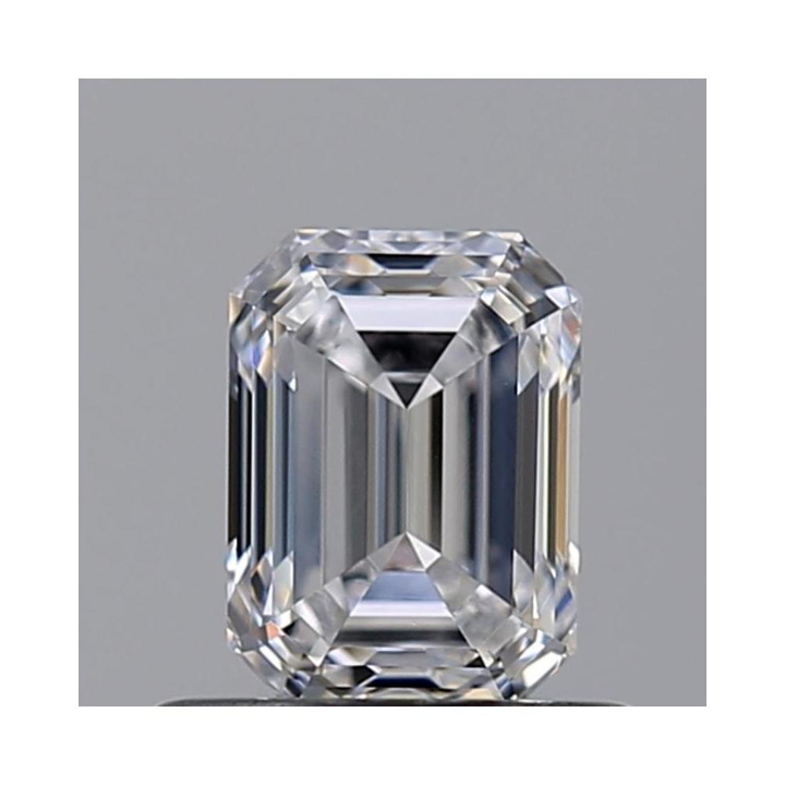 0.60 Carat Emerald Loose Diamond, D, VVS1, Ideal, GIA Certified | Thumbnail