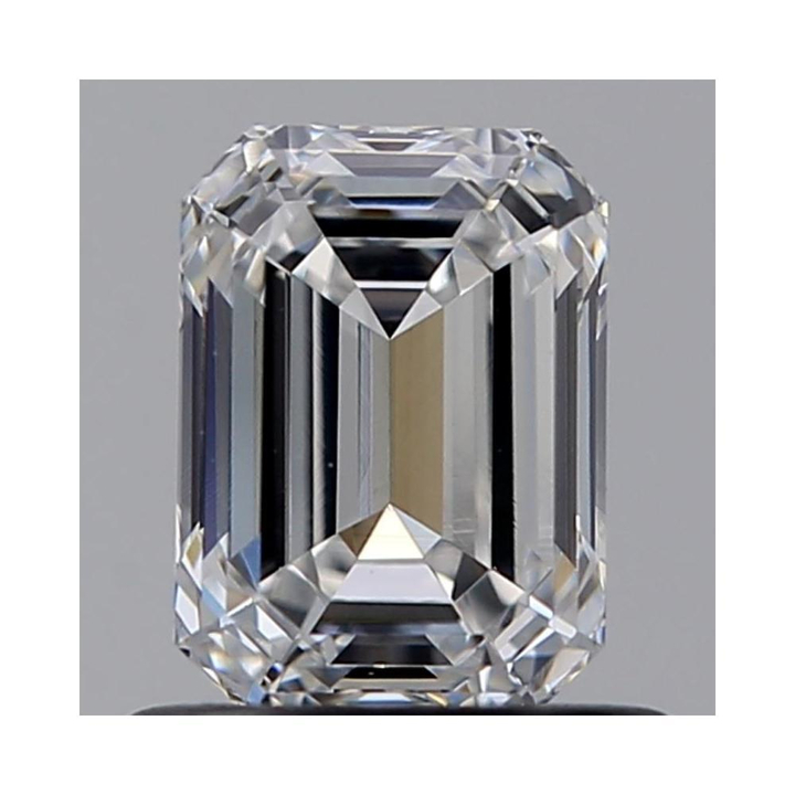 0.80 Carat Emerald Loose Diamond, D, VS1, Ideal, GIA Certified | Thumbnail