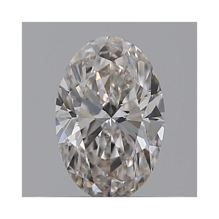 0.50 Carat Oval Loose Diamond, I, VS2, Ideal, GIA Certified