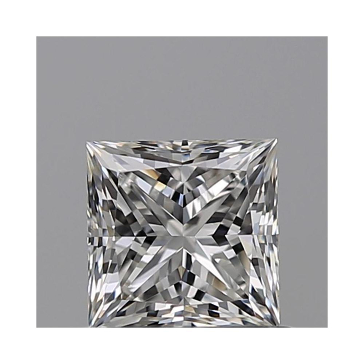 0.60 Carat Princess Loose Diamond, F, VVS1, Ideal, GIA Certified
