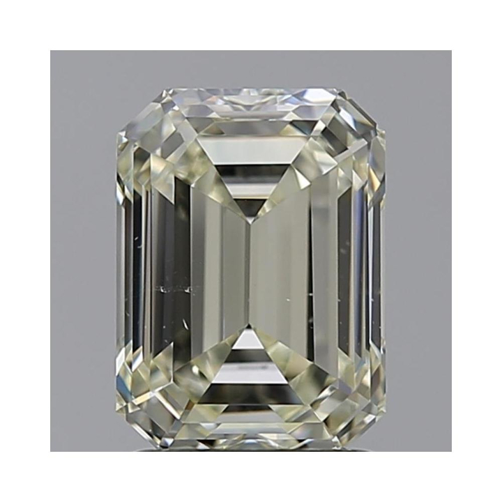 2.00 Carat Emerald Loose Diamond, L, VS2, Super Ideal, IGI Certified