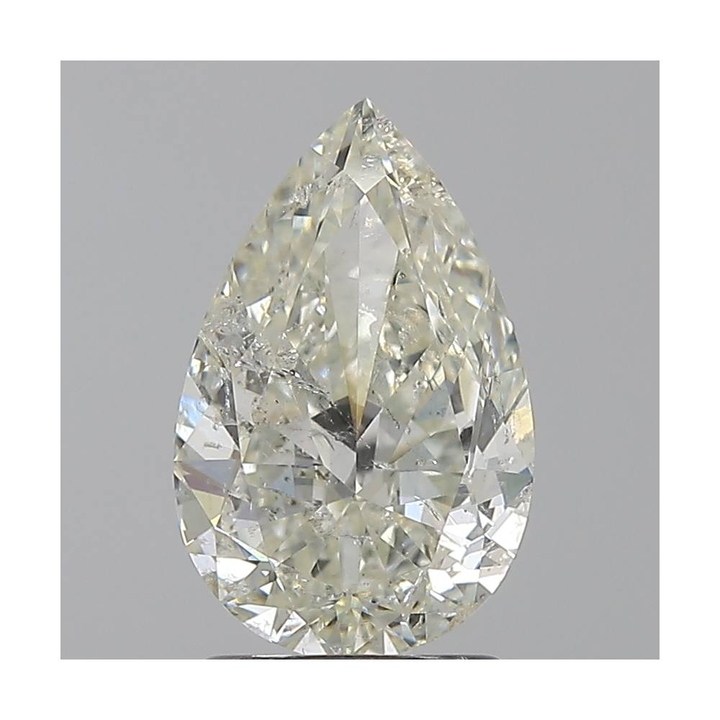 1.70 Carat Pear Loose Diamond, J, SI2, Ideal, IGI Certified | Thumbnail