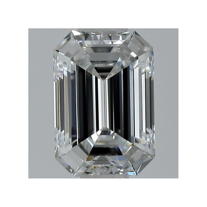0.70 Carat Emerald Loose Diamond, F, VVS2, Super Ideal, GIA Certified | Thumbnail