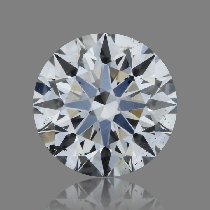 0.36 Carat Round Loose Diamond, E, SI2, Super Ideal, GIA Certified