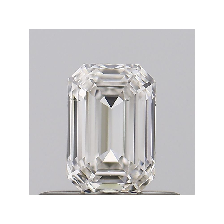 0.48 Carat Emerald Loose Diamond, H, VS2, Super Ideal, GIA Certified | Thumbnail