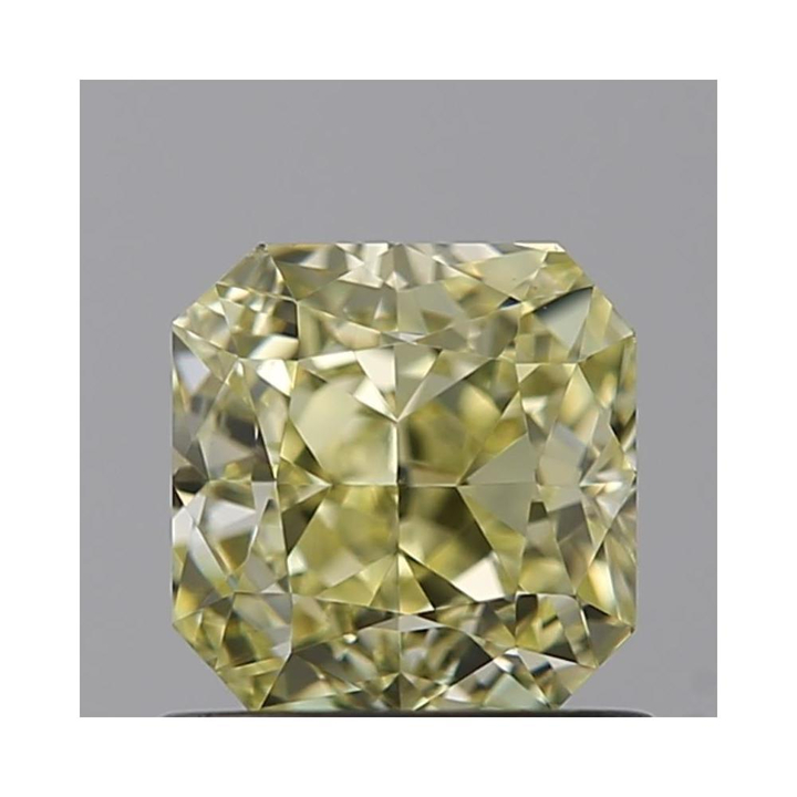 1.00 Carat Radiant Loose Diamond, fancy yellow natural even, VS2, Good, GIA Certified | Thumbnail