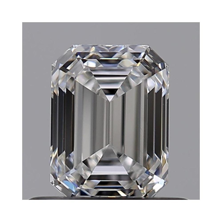 0.61 Carat Emerald Loose Diamond, E, VVS2, Ideal, GIA Certified | Thumbnail