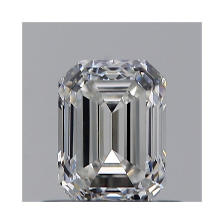 0.61 Carat Emerald Loose Diamond, G, VVS2, Super Ideal, GIA Certified | Thumbnail