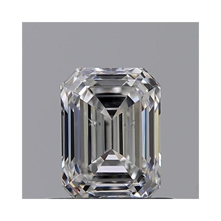 0.61 Carat Emerald Loose Diamond, E, SI1, Ideal, GIA Certified | Thumbnail