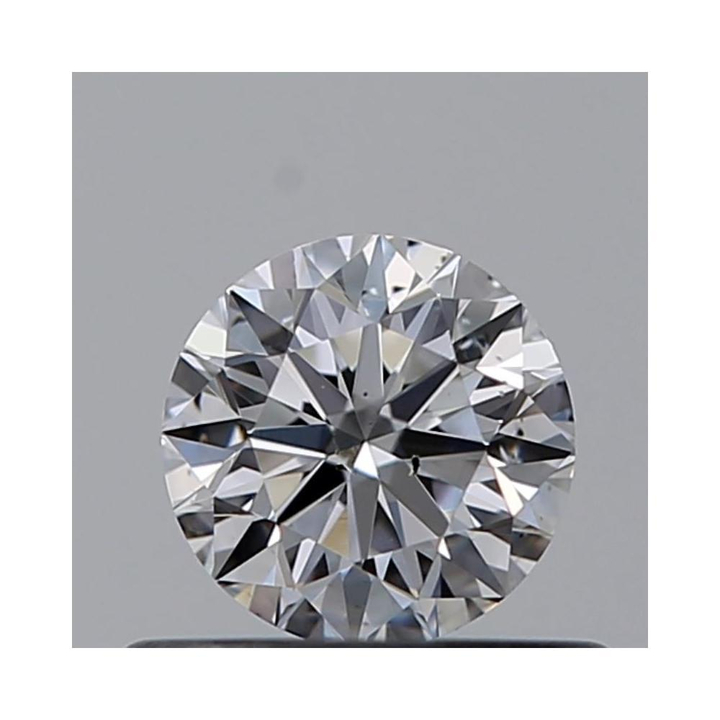 0.40 Carat Round Loose Diamond, F, SI1, Ideal, GIA Certified