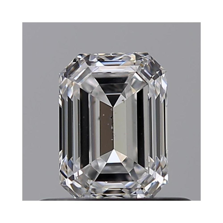 0.51 Carat Emerald Loose Diamond, D, VS2, Ideal, GIA Certified