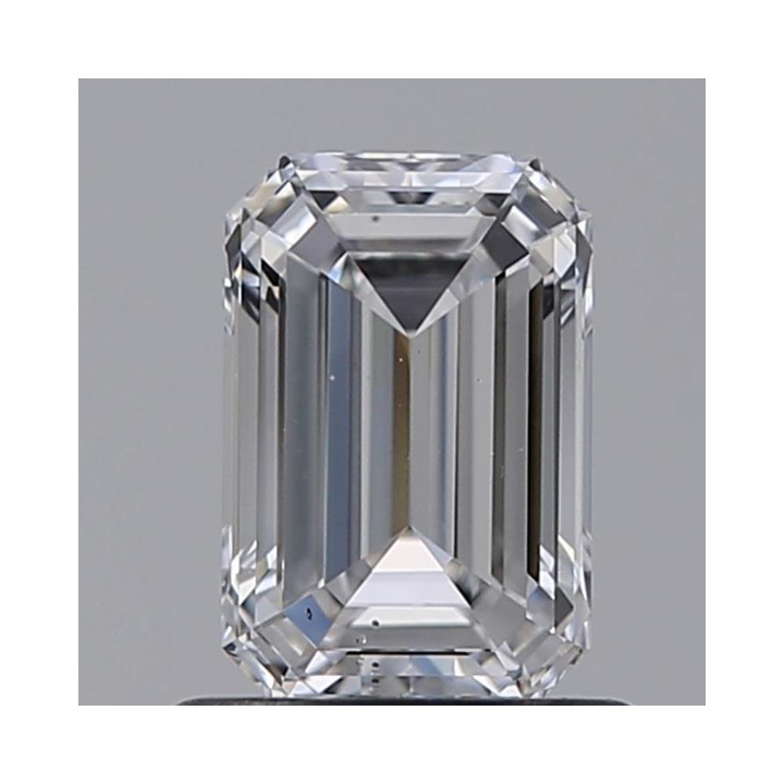 0.80 Carat Emerald Loose Diamond, D, VS2, Super Ideal, GIA Certified | Thumbnail