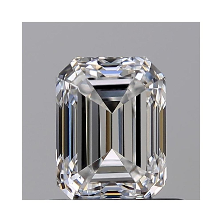 0.70 Carat Emerald Loose Diamond, D, VVS1, Excellent, GIA Certified