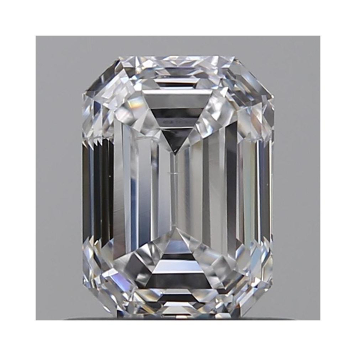 0.70 Carat Emerald Loose Diamond, D, SI2, Ideal, GIA Certified | Thumbnail