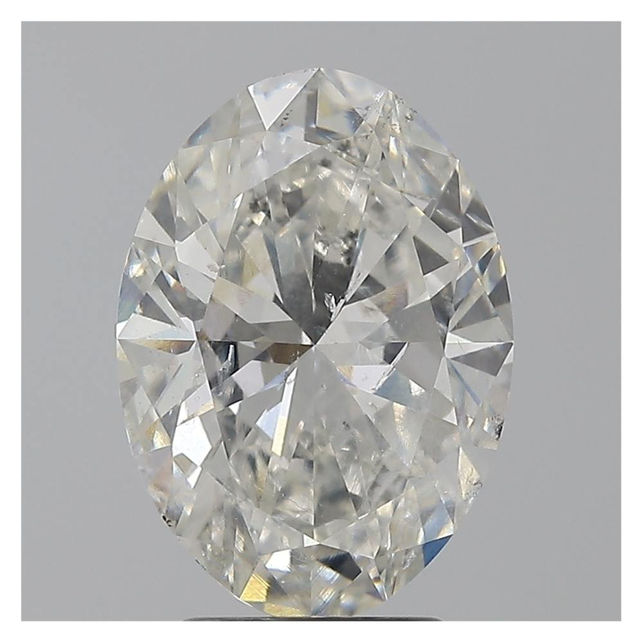 3.06 Carat Oval Loose Diamond, E, SI2, Ideal, GIA Certified