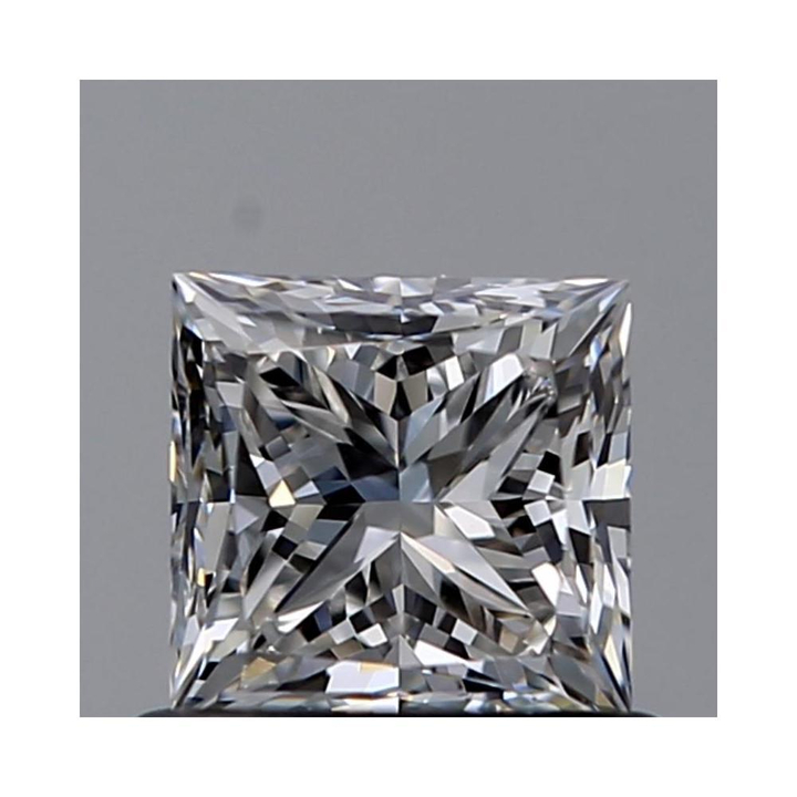 0.70 Carat Princess Loose Diamond, F, VVS2, Excellent, GIA Certified | Thumbnail