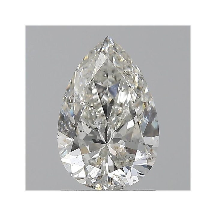 1.50 Carat Pear Loose Diamond, H, SI2, Ideal, GIA Certified