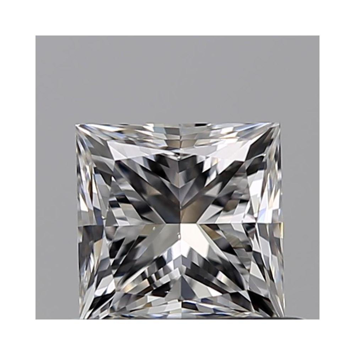 0.63 Carat Princess Loose Diamond, E, VS2, Very Good, GIA Certified | Thumbnail