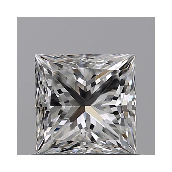 0.60 Carat Princess Loose Diamond, F, VVS1, Super Ideal, GIA Certified | Thumbnail