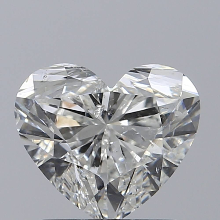 1.21 Carat Heart Loose Diamond, H, SI2, Ideal, GIA Certified
