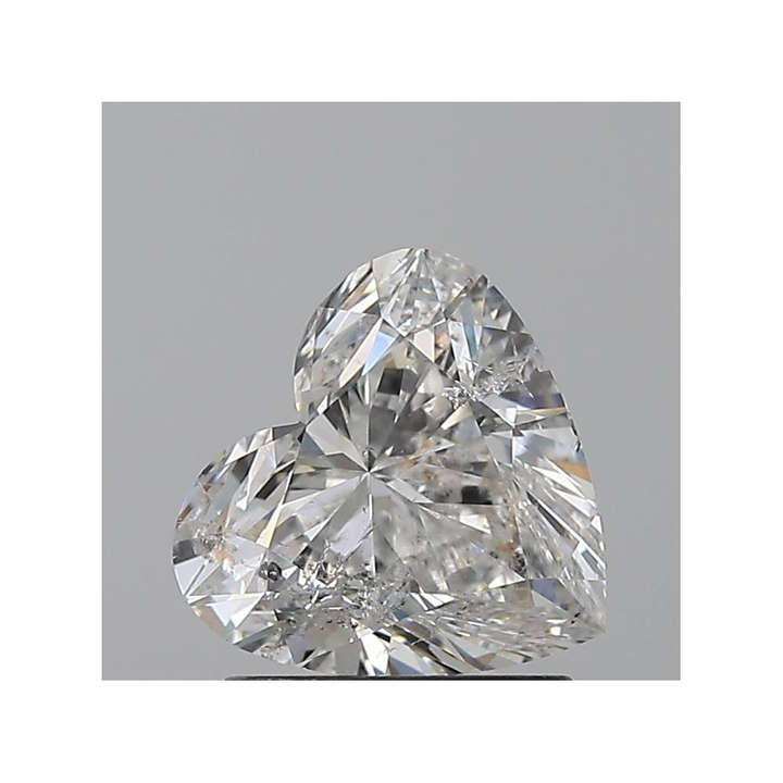 1.51 Carat Heart Loose Diamond, G, SI2, Super Ideal, GIA Certified | Thumbnail