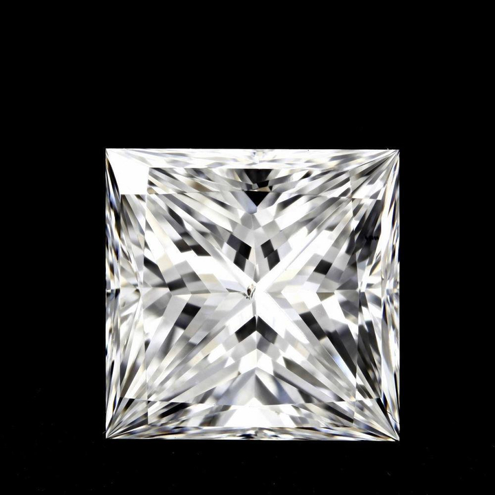 2.04 Carat Princess Loose Diamond, E, SI1, Super Ideal, GIA Certified | Thumbnail
