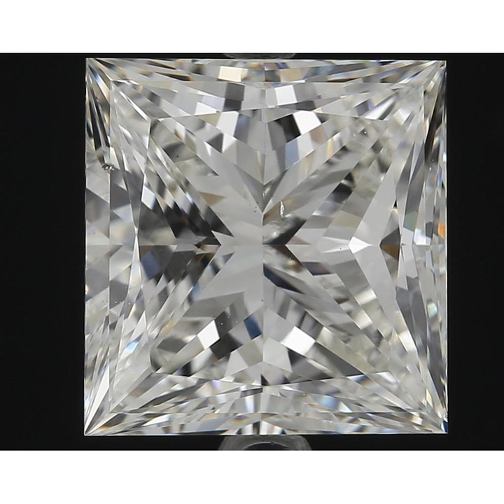 3.59 Carat Princess Loose Diamond, H, VS2, Ideal, GIA Certified | Thumbnail