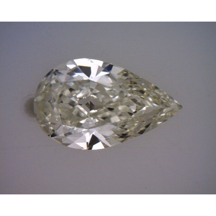 0.60 Carat Pear Loose Diamond, L, VVS1, Excellent, GIA Certified | Thumbnail