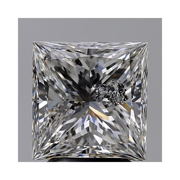 3.02 Carat Princess Loose Diamond, G, I2, Super Ideal, GIA Certified | Thumbnail