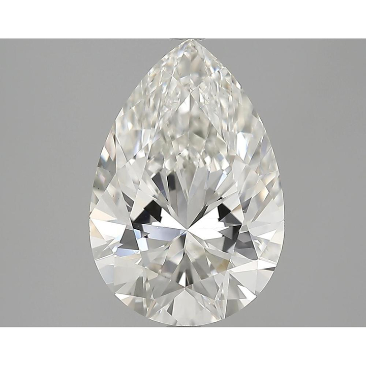 4.02 Carat Pear Loose Diamond, H, VS1, Super Ideal, GIA Certified