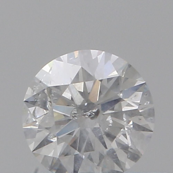 0.30 Carat Round Loose Diamond, E, I2, Super Ideal, GIA Certified | Thumbnail