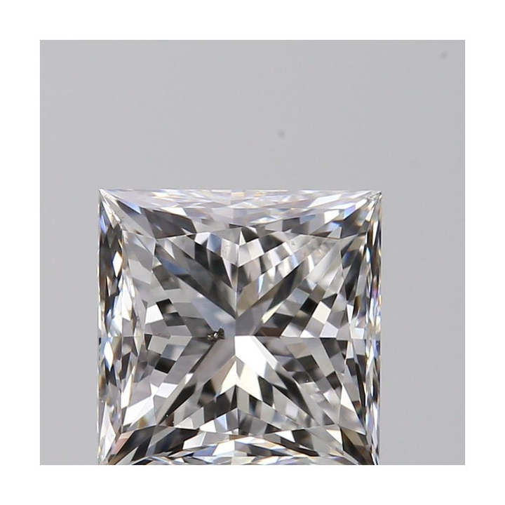 1.06 Carat Princess Loose Diamond, F, SI2, Excellent, GIA Certified