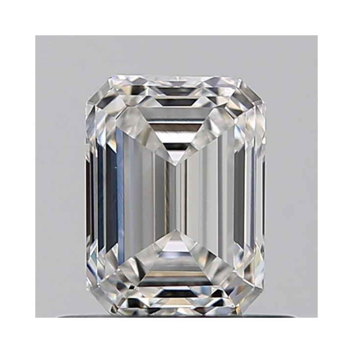0.60 Carat Emerald Loose Diamond, E, VVS1, Excellent, GIA Certified | Thumbnail