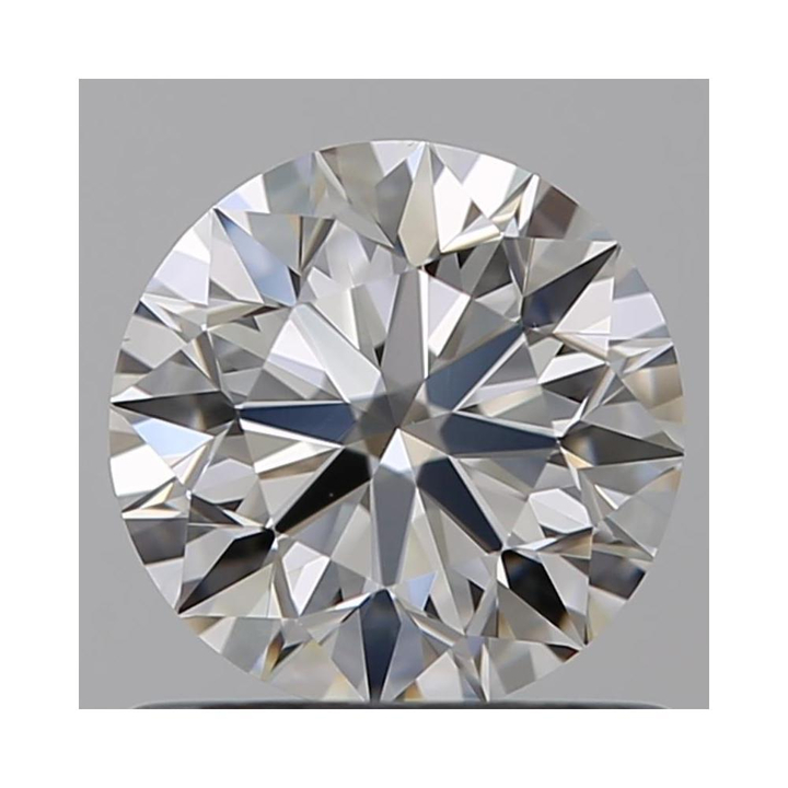 0.76 Carat Round Loose Diamond, G, VS1, Super Ideal, GIA Certified