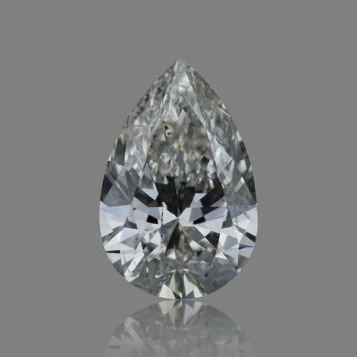 0.50 Carat Pear Loose Diamond, F, SI2, Ideal, GIA Certified | Thumbnail