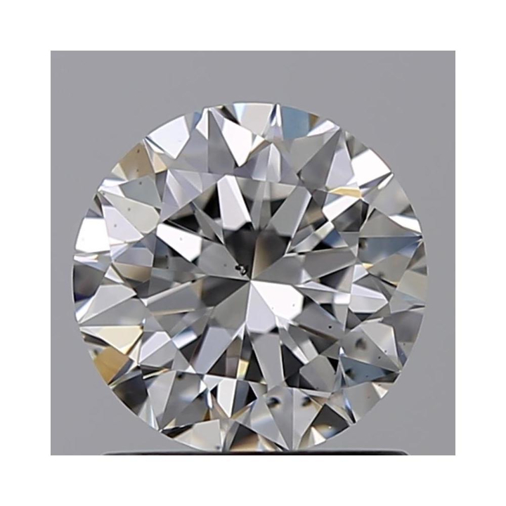 1.00 Carat Round Loose Diamond, E, SI1, Ideal, GIA Certified | Thumbnail