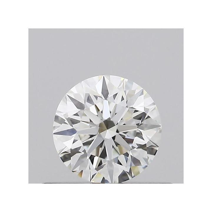 0.35 Carat Round Loose Diamond, H, VVS1, Super Ideal, GIA Certified